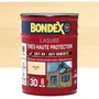 Bondex Lasure pour Bois Extérieur Très Haute Protection 8 Ans Incolore 5L - Peinture Acrylique Satinée, Rendement 50 m²
