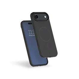Force Case Coque MagSafe iPhone Air - Silicone Renforcé - Noir