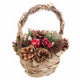 BigBuy Home Décorations de Noël Multicolore Naturel 15 x 18 x 24 cm