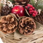 BigBuy Home Décorations de Noël Multicolore Naturel 15 x 18 x 24 cm
