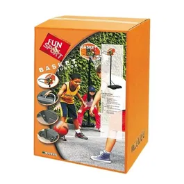 Mondo - Panier de basket ajustable Junior 165-205 cm - Filet et socle métallique - Idéal pour enfants dès 6 ans - Jeu et pratique du basket-ball