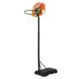 Mondo - Panier de basket ajustable Junior 165-205 cm - Filet et socle métallique - Idéal pour enfants dès 6 ans - Jeu et pratique du basket-ball