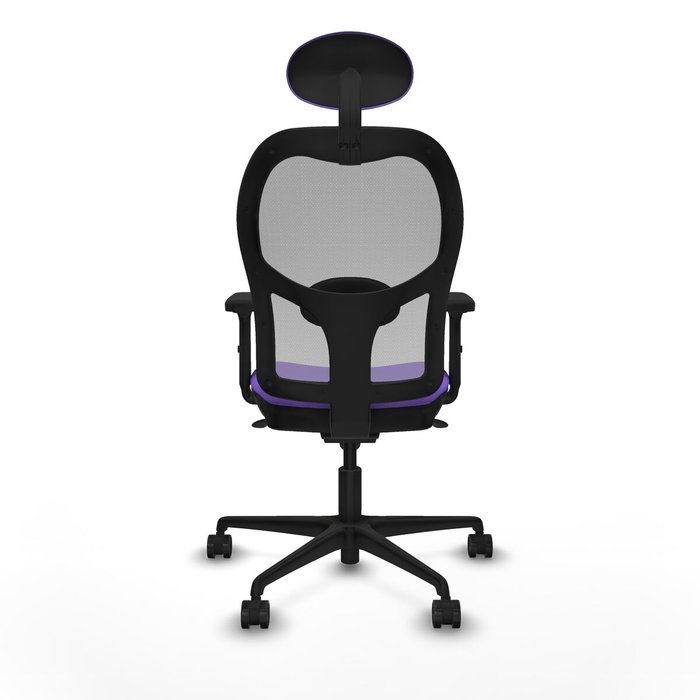 Piqueras y Crespo Chaise de Bureau 2D036N1 Lila avec Appui-tête Piqueras y Crespo Chaise de Bureau 2D036N1 Lila avec Appui-tête