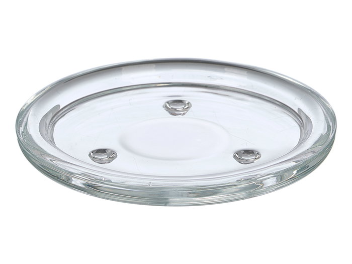GIFTDECOR Base portavelas en cristal rond de 14 cm, lot de 40