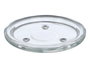 GIFTDECOR Base portavelas en cristal rond de 14 cm, lot de 40