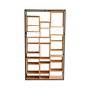 Étagère Home ESPRIT Métal bois de teck 110 X 27 X 195 CM