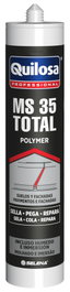QUILOSA Sellador adhesivo de polímero MS, Blanc, 300 ml