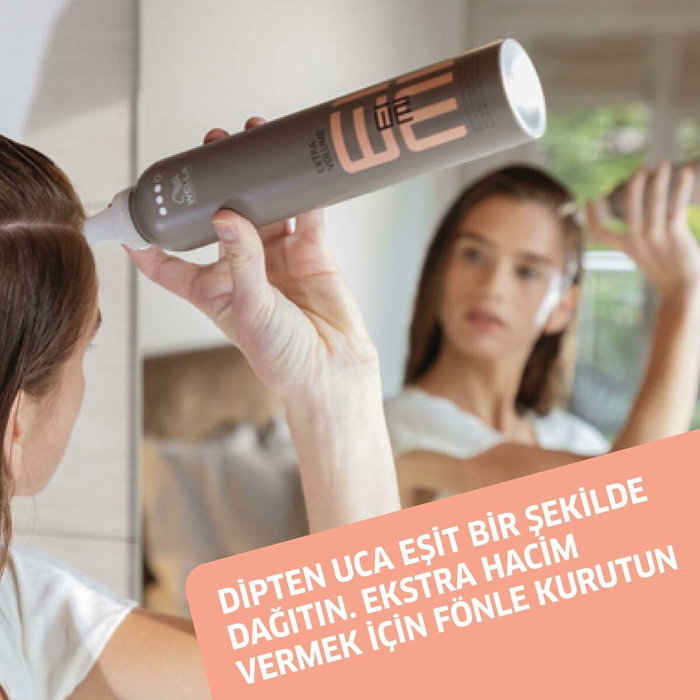 Wella Eimi Extra Volume - Mousse volumisante fixation forte 500ml