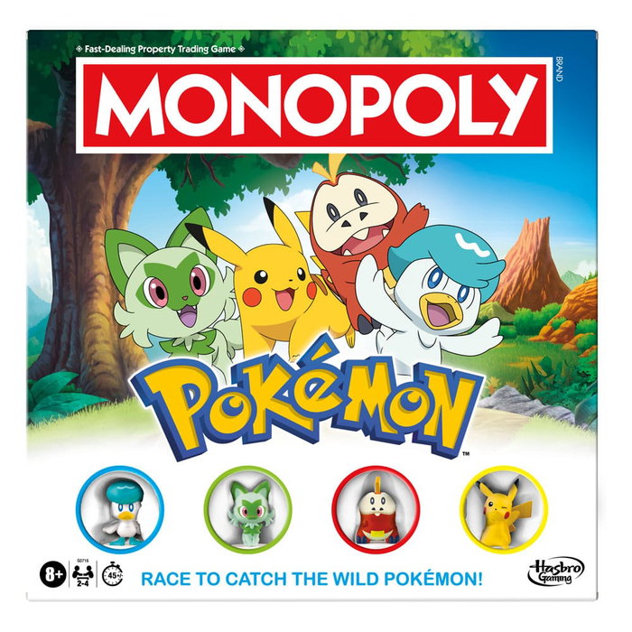 Hasbro Monopoly édition Pokémon (Anglais) Hasbro Monopoly édition Pokémon (Anglais)
