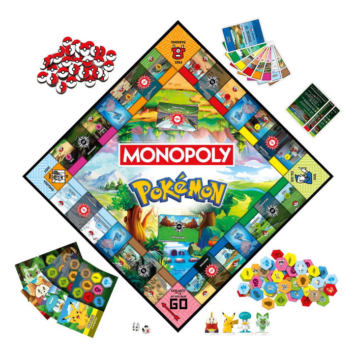 Hasbro Monopoly édition Pokémon (Anglais) Hasbro Monopoly édition Pokémon (Anglais)