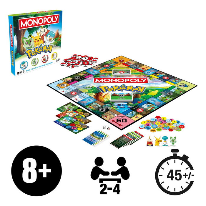 Hasbro Monopoly édition Pokémon (Anglais) Hasbro Monopoly édition Pokémon (Anglais)