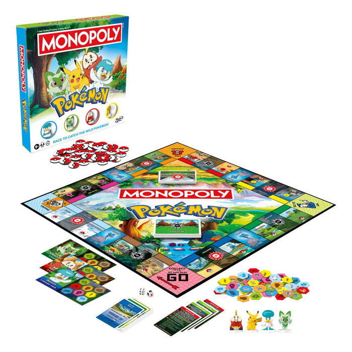 Hasbro Monopoly édition Pokémon (Anglais) Hasbro Monopoly édition Pokémon (Anglais)
