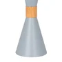 SKD Lampe Suspendue Gracelyn P138-W en Métal et Bois avec Cable Réglable - Design Moderne