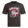 T-shirt à manches courtes homme Reebok Gs Hs Shaq Spiral Te Noir