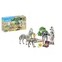 Playmobil 71295 - Wiltopia - Figurine Photographe avec Déguisement et Zèbres - 36 Pièces - Jouet dès 4 ans