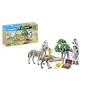 Playmobil 71295 - Wiltopia - Figurine Photographe avec Déguisement et Zèbres - 36 Pièces - Jouet dès 4 ans