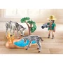 Playmobil 71295 - Wiltopia - Figurine Photographe avec Déguisement et Zèbres - 36 Pièces - Jouet dès 4 ans