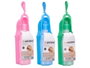 Mascow Bouteille 250 ml pour animaux assortie 5,5 x 25 x 5,5 cm Plastique Bleu Rose Vert (Set de 24)