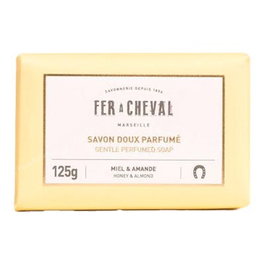 FER A CHEVAL Savon Solide Parfumé Amandes et Miel 125 g