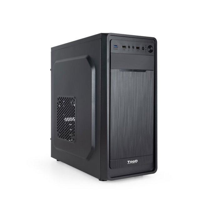 Tooq Tqc-5701U3C-B Boîtier PC ATX Midi Tower Noir USB 3.0 Tooq Tqc-5701U3C-B Boîtier PC ATX Midi Tower Noir USB 3.0