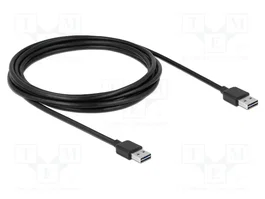 DELOCK Câble USB 2.0 USB A double face 3m