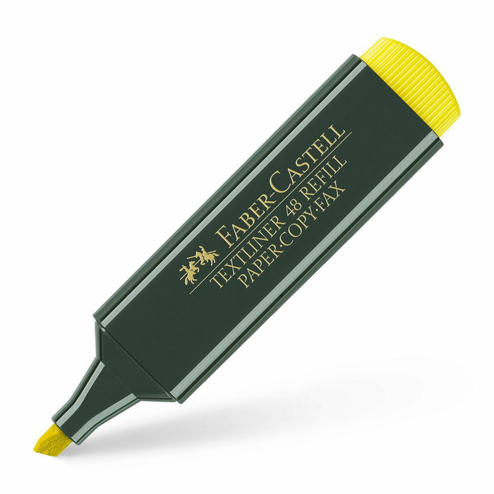 Faber-Castell TEXTLINER 48 Jaune (10 Unités) Surligneur