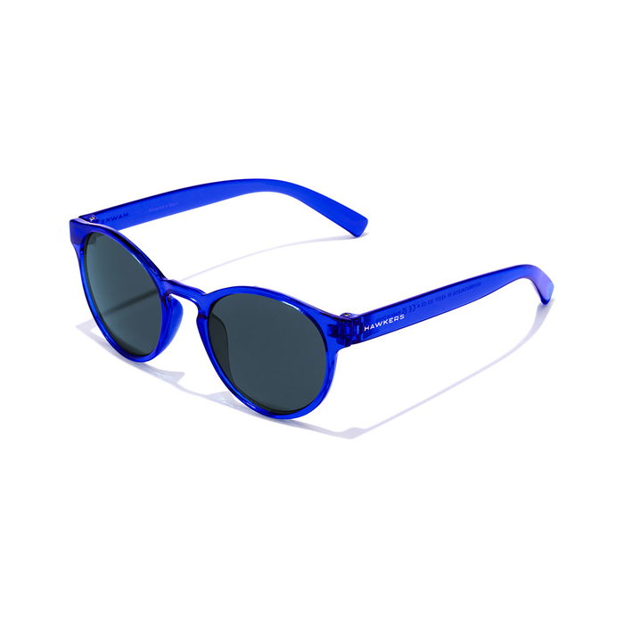 Hawkers Lunettes de Soleil BELAIR KIDS #aguaverde Turquoise Rondes pour Enfants Protection C3