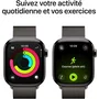 Apple Watch Series 11 GPS + Cellular - Boîtier Slate Titanium 42 mm - Bracelet Milanese Loop Slate