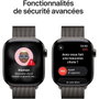 Apple Watch Series 11 GPS + Cellular - 42mm - Boîtier Slate Titanium - Bracelet Slate Milanese Loop