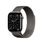 Apple Watch Series 11 GPS + Cellular - 42mm - Boîtier Slate Titanium - Bracelet Slate Milanese Loop