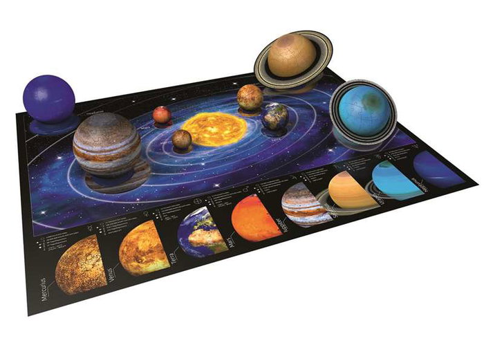 Ravensburger Puzzle 3D Système Solaire 522 Pièces 522 Dès 6 Ans Multilingue Ravensburger Puzzle 3D Système Solaire 522 Pièces 522 Dès 6 Ans Multilingue