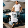 Radikal Revolution T-shirt Nice Tractor Near the Bull Blanc Taille L