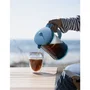Bodum Cafetière Bean Set Hot & Cold Brew - 1,5 Litres (12 tasses) - Avec couvercle - Bleu