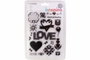 Innspiro Set de tampons acryliques Amor 14x18cm