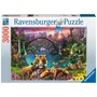 Ravensburger - Puzzle adulte 3000 pièces, Tigres au lagon, à partir de 14 ans, 00016719