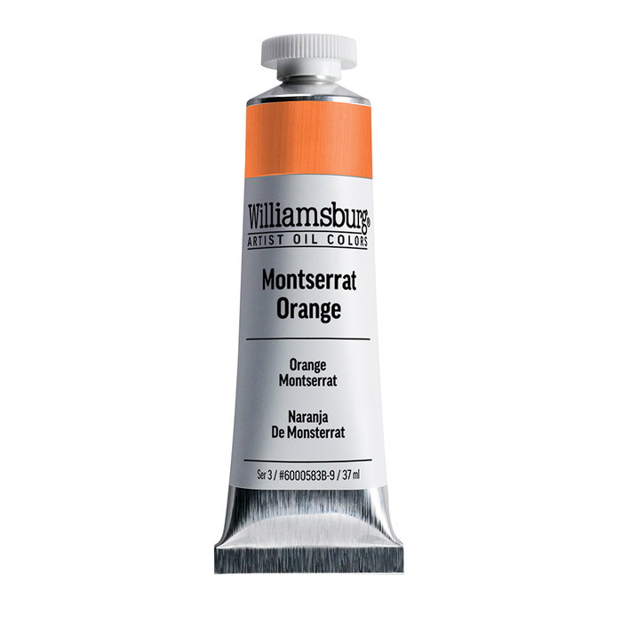Williamsburg Peinture à l'huile Orange De Montserrat 37 ml Williamsburg Peinture à l'huile Orange De Montserrat 37 ml