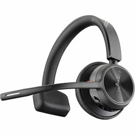 Poly Casque micro-oreillette Voyager 4310 MS avec Bluetooth pour bureau (réf. 77Y91AA) - Noir