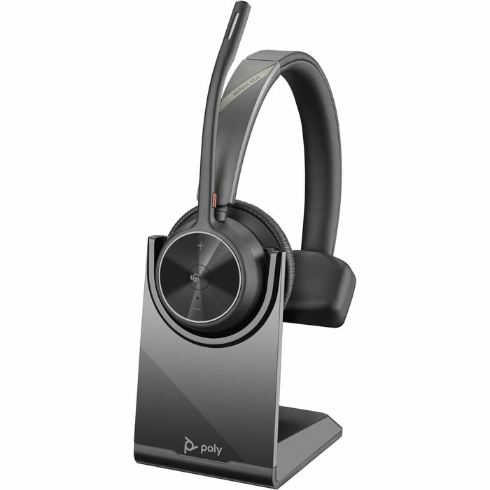 Poly Casque micro-oreillette Voyager 4310 MS avec Bluetooth pour bureau (réf. 77Y91AA) - Noir