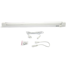 DUVER Lampe Fluorescente T5 Fly 21W 230V Blanc 880 mm avec Interruptor et Câble 1,5 m
