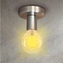GSC Evolution Foco de techo simple Serie Jokela E27 Nickel