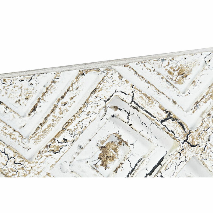 Tête de lit DKD Home Decor 162 x 4 x 82 cm Blanc Bois MDF Tête de lit DKD Home Decor 162 x 4 x 82 cm Blanc Bois MDF