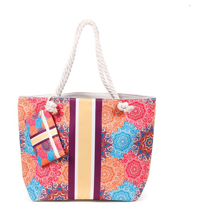 PUCKATOR Sac de plage mandala avec nécessaire