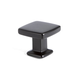 GIUSTI Tirador Chike en zamak noir mat, 1 trou de fixation