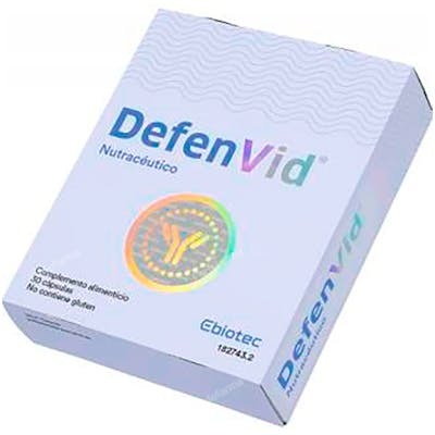 EBIOTEC Defenvid 30 Capsules - Complément alimentaire naturel à l'extrait de poisson bleu (Jurel) - Sans gluten - 30 Cap. EBIOTEC Defenvid 30 Capsules - Complément alimentaire naturel à l'extrait de poisson bleu (Jurel) - Sans gluten - 30 Cap.