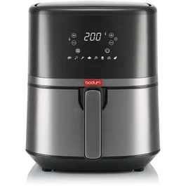 Bodum Friteuse sans Huile à Air Pulsé MELIOR 4.5L 1500W Noir