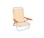 JugaToys Chaise de plage aluminium multiposition arena avec poignée de transport