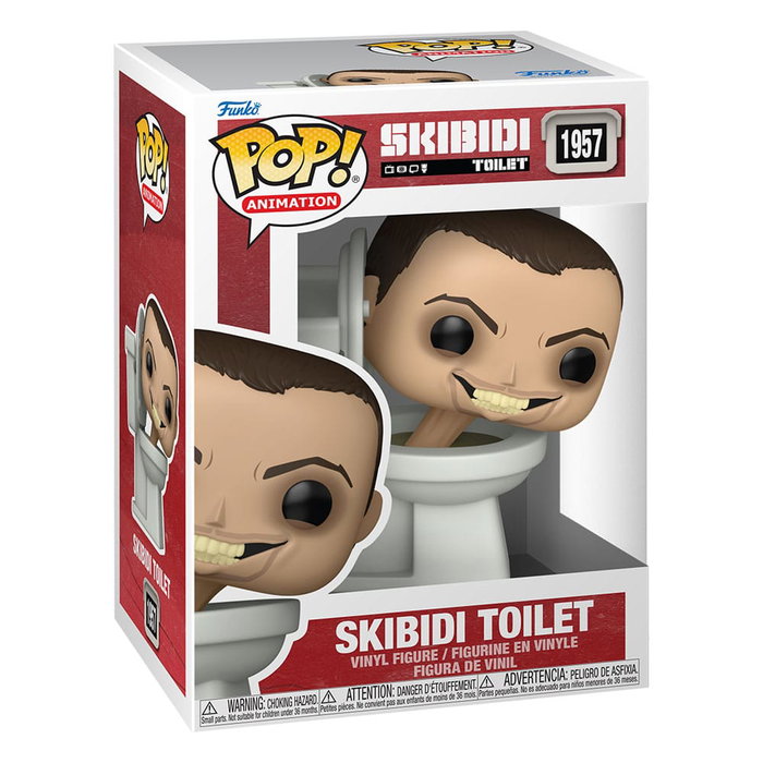 Skibidi Toilet POP! Rocks Vinyl Figurine Skibidi Toilet 9 cm