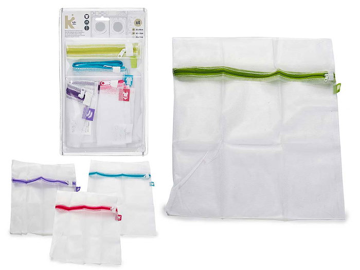 ARTE REGAL Set de 4 sacs de lavage colorés ARTE REGAL Set de 4 sacs de lavage colorés