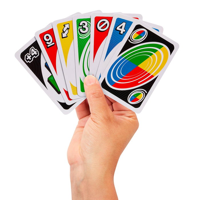 Mattel Games UNO Spin - Jeu de cartes avec roulette, Uno classique revisité - Recommandé à partir de 7 ans Mattel Games UNO Spin - Jeu de cartes avec roulette, Uno classique revisité - Recommandé à partir de 7 ans