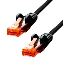 ProXtend Câble Ethernet CAT6 U/UTP CCA PVC Noir 7m
